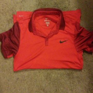 Nike Dri-fit material. Size M