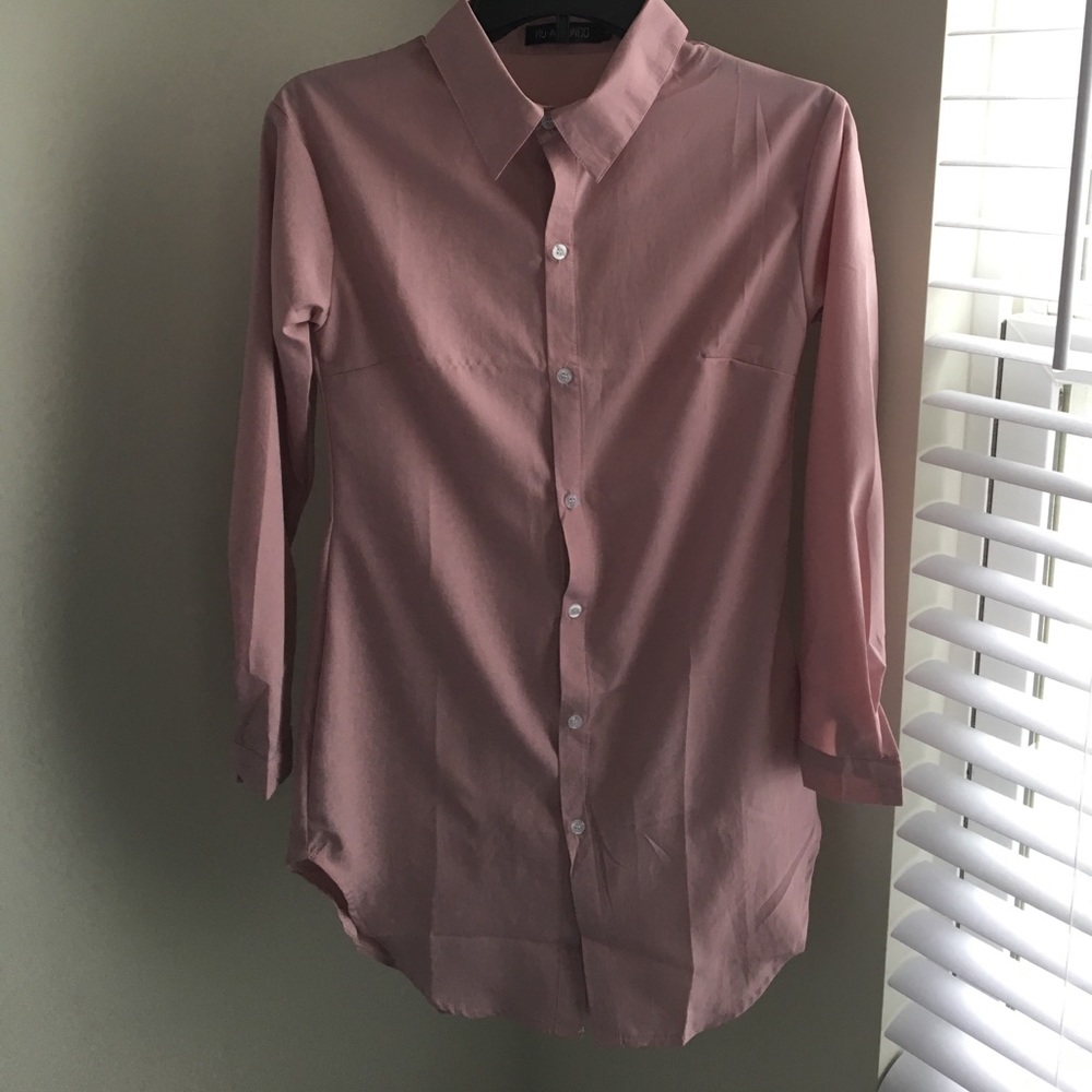 Long sleeve casual shirt dress 👗 - Picture 8 of 8