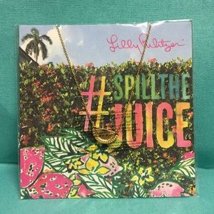 Lilly Pulitzer Lemon Wedge Necklace