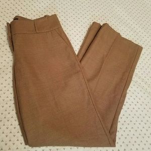 NWT The Limited Cassidy Fit Brown Wool Dress Pants