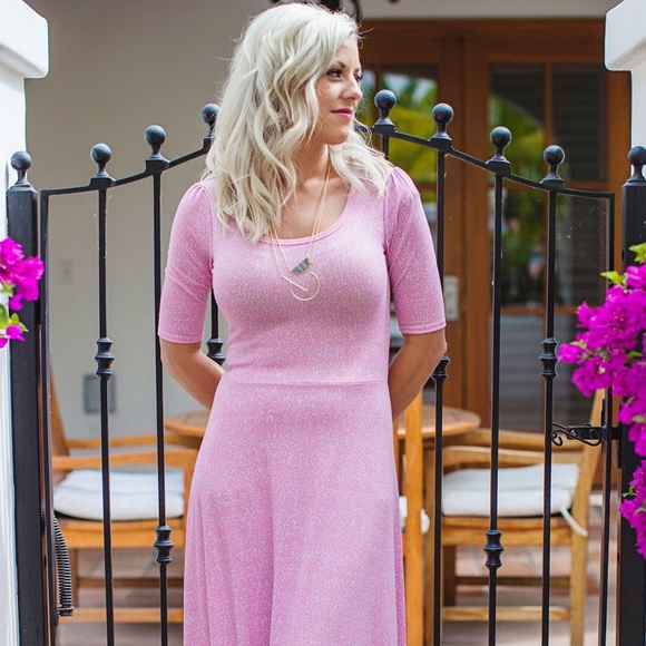 LuLaRoe Dresses & Skirts - ❌SOLD❌ NWT pink lularoe Ana Dress