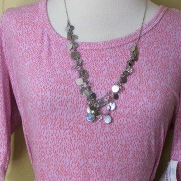 ❌SOLD❌ NWT pink lularoe Ana Dress - Picture 2 of 3