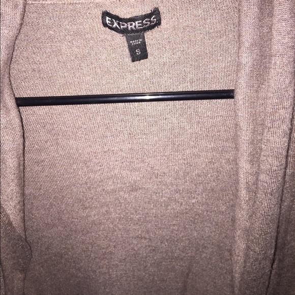 Tan Express Cardigan - Picture 2 of 2