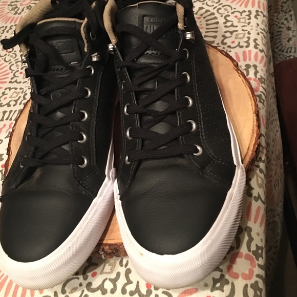 Mens black Converse As Fulton Mid