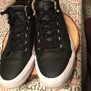 Mens black Converse As Fulton Mid