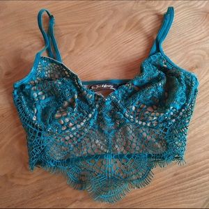 For Love and Lemons Bat Your Lashes Bra