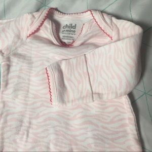 Pink Zebra Print Gown