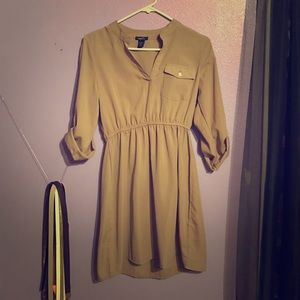 Tan dress
