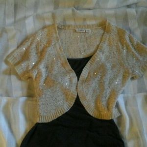 1/2 Tan, Sparkly Cardigan