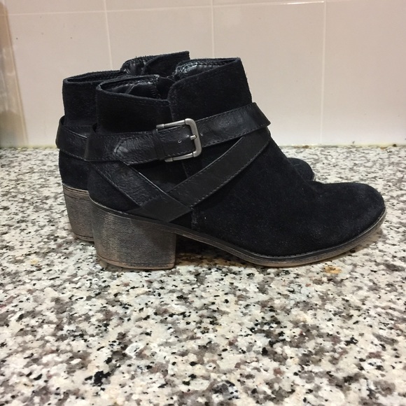 Black ankle boots