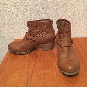 Tan Booties