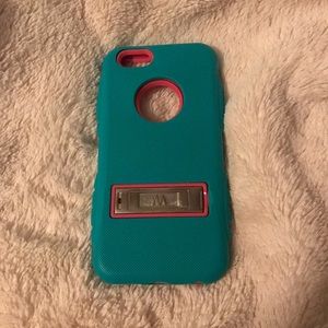 iPhone 6 Pink/Turquoise Protective Case