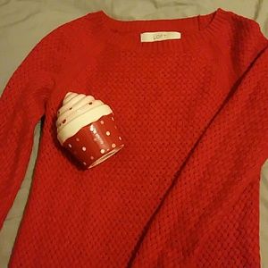 Beautiful Super Soft Red Sweater..Never Worn