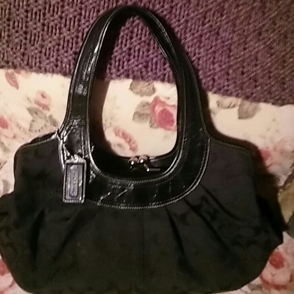 Authentic Black Coach Bag $169 OBO - Picture 1 of 4