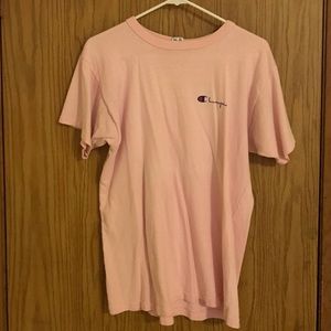 Baby pink champion t-shirt