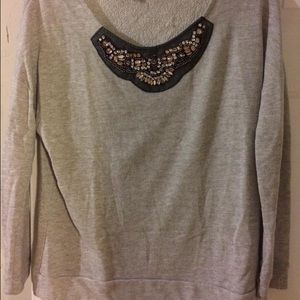 Charlotte Russe Jeweled Sweater