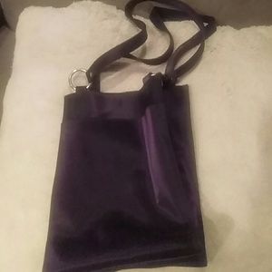Beautiful irridecent purple tall bag***
