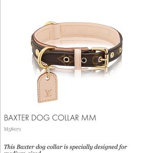 authentic louis vuitton dog collar
