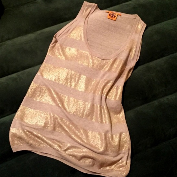 ✨TORY BURCH✨ Rose & Gold Tank Top