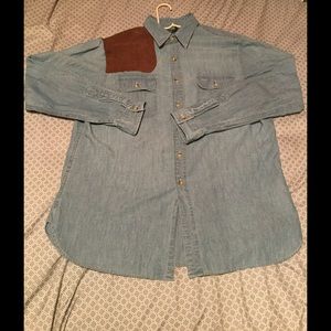 Denim Ralph Lauren polo button up