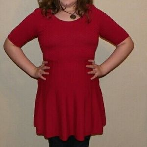20% off Red Flare Dress