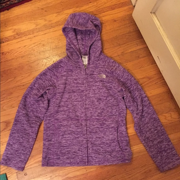 Purple North Face Fleece - Picture 1 of 4