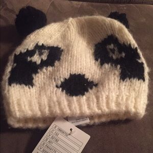 Panda bear urban outfitter knit hat