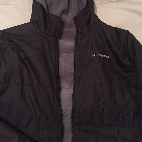 Reversible black Columbia jacket - Picture 2 of 7