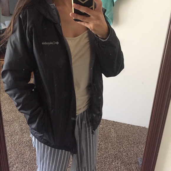 Reversible black Columbia jacket - Picture 5 of 7