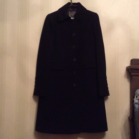 Jcrew classic wool trench coat NWOT