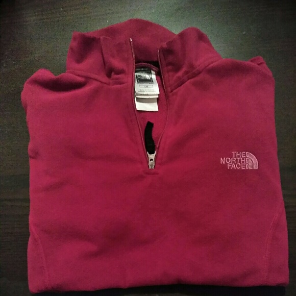 North face 1/4 zip fleece.