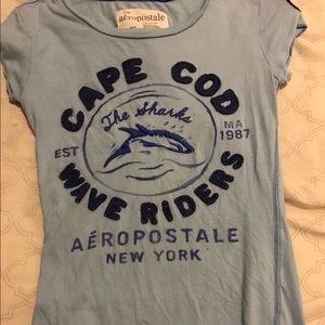 Light blue Aeropostale shirt