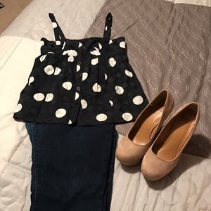 NWOT Silky Marc Jacobs button up halter top