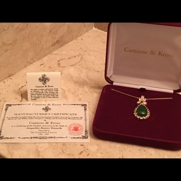 Camrose & Kross 18" Aventurine Necklace