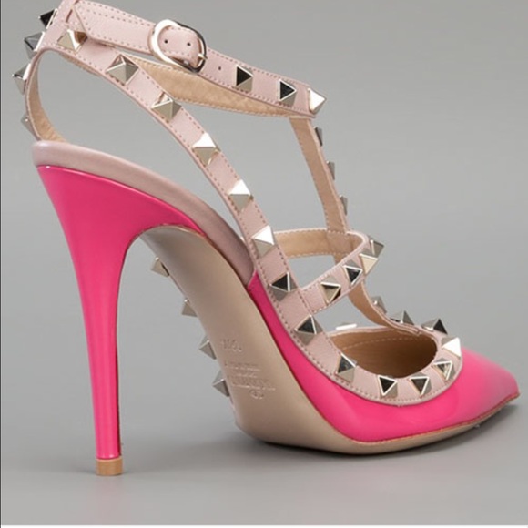 Valentino Rock stud slingback sandal - Picture 2 of 8