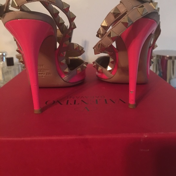 Valentino Rock stud slingback sandal - Picture 3 of 8