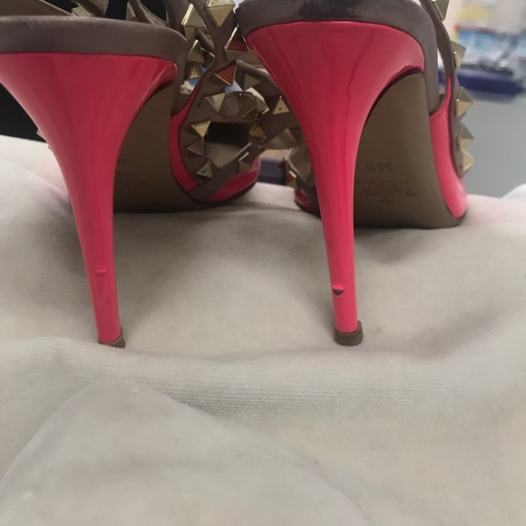 Valentino Rock stud slingback sandal - Picture 5 of 8