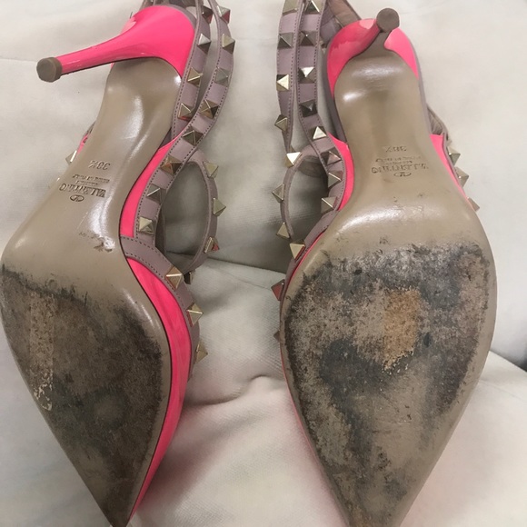Valentino Rock stud slingback sandal - Picture 6 of 8