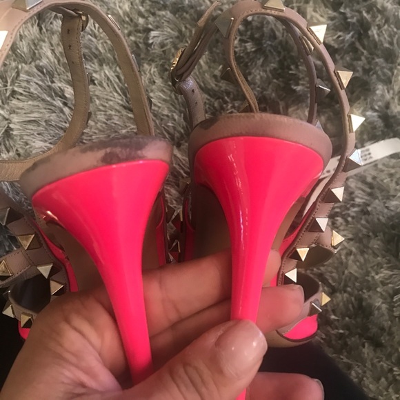 Valentino Rock stud slingback sandal - Picture 8 of 8