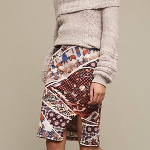 Anthropologie Maeve knit fitted skirt, L, 10, 12