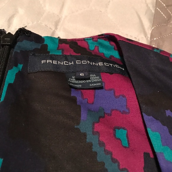 NWOT Abstract French Connection dress 🎉🎉HP!🎉🎉 - Picture 3 of 4