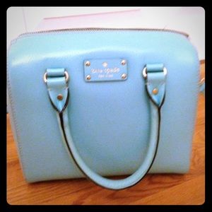 Barely used Tiffany blue Kate spade bag