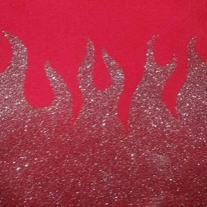 Wet Seal Tops - *Sexy Red Sparkling Flames Tank* Wet Seal Tops - *Sexy Red Sparkling Flames Tank*