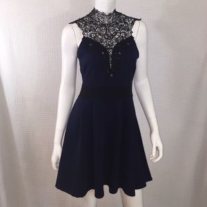 Windsor Brand Navy Blue Formal Dress