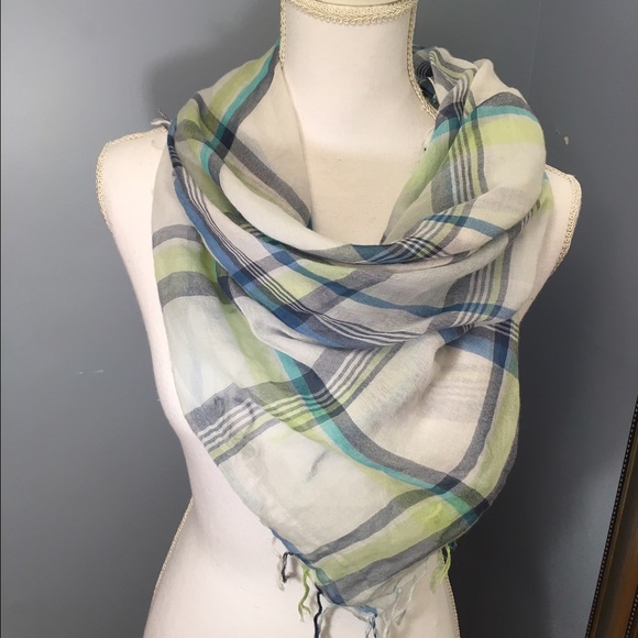 Abercrombie and Fitch Plaid Scarf
