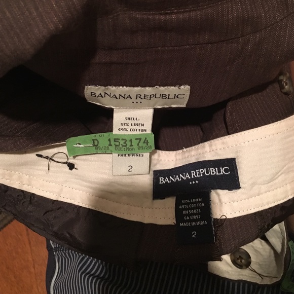 Banana Republic Pant Suit size 2 - Picture 3 of 4