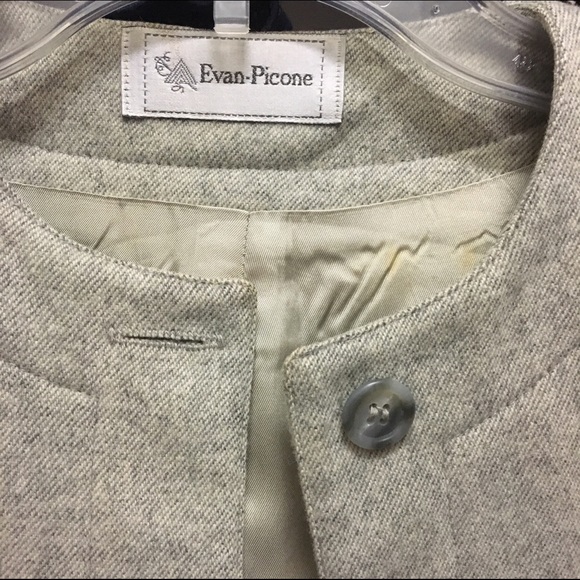 Evan picone light grey jacket - Picture 2 of 4