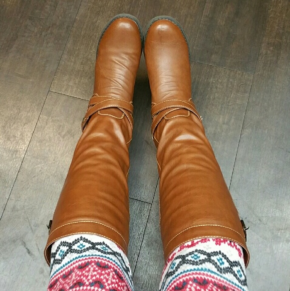 MADDEN GIRL ZUZU brown boots sz 7.5