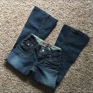 Union bay girls size 7R flare jeans