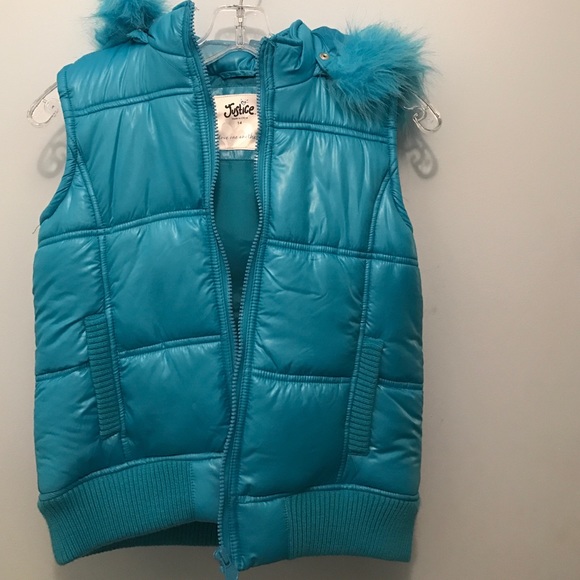 Kids Blue Puffer Vest
